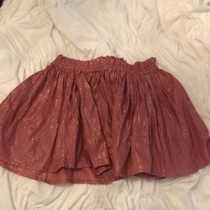 suzie kondi pink metallic skirt